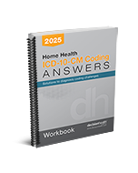 Home Health ICD-10-CM Coding Answers Workbook, 2025 (5-pack)