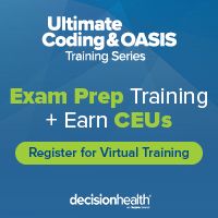 Ultimate Coding & OASIS Training Virtual Series: OASIS Training